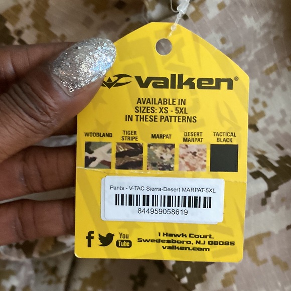 Valken- v tac Sierra desert paintball  pant nwt - Picture 6 of 6